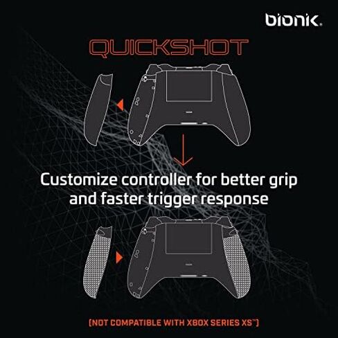 Bionik Quickshot Controller Grip for Xbox One in Kuwait