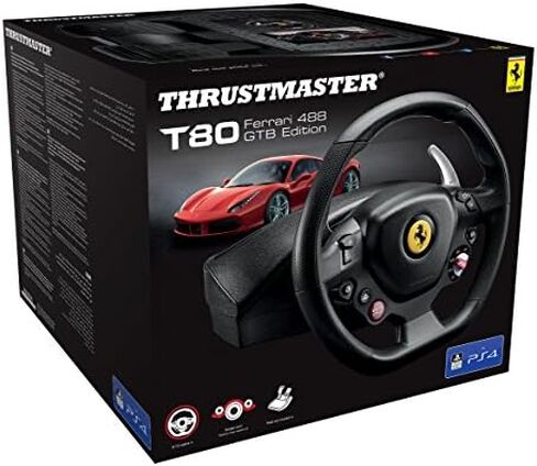 THRUSTMASTER T80 Racing Wheel (Compatible with PS5, PS4, PC) in Saudi Arabia