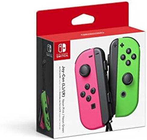 Nintendo Joy-Con (L/R) - Neon Red/Neon Blue in Kuwait
