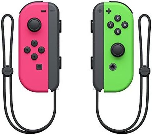 Nintendo Joy-Con (L/R) - Neon Red/Neon Blue in Kuwait