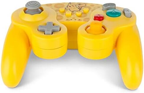 PowerA Wired GameCube Style Controller for Nintendo Switch - Mario, Gamepad, Wired Video Game Controller, Gaming Controller, GameCube Controller - Nintendo Switch in Saudi Arabia