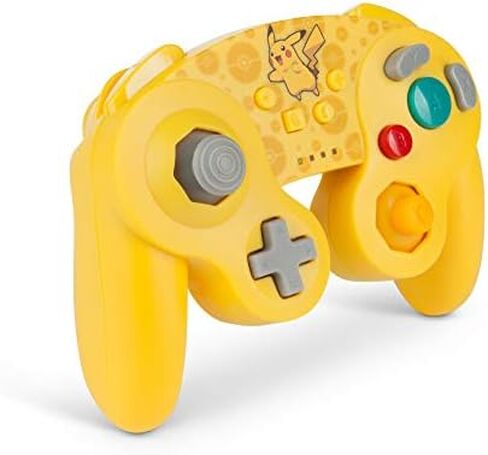 PowerA Wired GameCube Style Controller for Nintendo Switch - Mario, Gamepad, Wired Video Game Controller, Gaming Controller, GameCube Controller - Nintendo Switch in Saudi Arabia