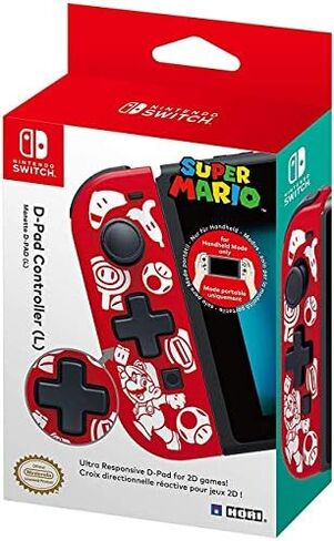 Hori Nintendo Switch D-Pad Controller (L) (Pokemon: Black & Gold Pikachu) By - Officially Licensed By Nintendo and the Pokemon Company International - Nintendo Switch in Saudi Arabia