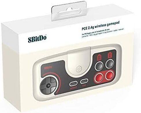 8Bitdo PCE Core 2.4G Wireless Gamepad for PC Engine Mini, PC Engine CoreGrafx Mini, TurboGrafx-16 Mini & Nintendo Switch (PCE Core Edition) in Kuwait