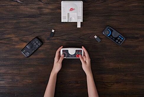 8Bitdo PCE Core 2.4G Wireless Gamepad for PC Engine Mini, PC Engine CoreGrafx Mini, TurboGrafx-16 Mini & Nintendo Switch (PCE Core Edition) in Kuwait