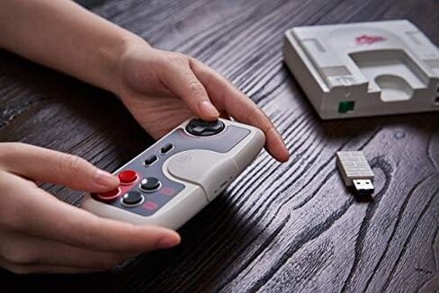 8Bitdo PCE Core 2.4G Wireless Gamepad for PC Engine Mini, PC Engine CoreGrafx Mini, TurboGrafx-16 Mini & Nintendo Switch (PCE Core Edition) in Kuwait