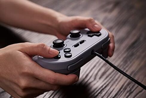 8BitDo Pro 2 Wired Controller for Switch, Windows, Steam Deck & Raspberry Pi (Gray Edition) in Saudi Arabia