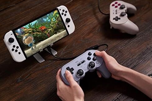 8BitDo Pro 2 Wired Controller for Switch, Windows, Steam Deck & Raspberry Pi (Gray Edition) in Saudi Arabia