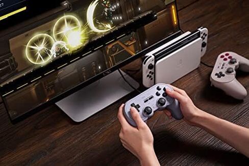 8BitDo Pro 2 Wired Controller for Switch, Windows, Steam Deck & Raspberry Pi (Gray Edition) in Saudi Arabia