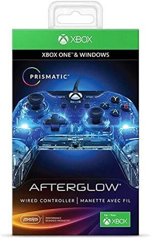 PDP Afterglow Prismatic LED Wired Controller: Multicolor - Xbox One in Saudi Arabia