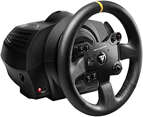 Thrustmaster TX RW Leather Edition (XBOX Series X/S, XOne & Windows) & TH8A Shifter (PS5, PS4, XBOX Series X/S, One, PC) in Kuwait
