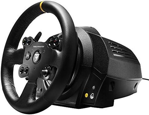 Thrustmaster TX RW Leather Edition (XBOX Series X/S, XOne & Windows) & TH8A Shifter (PS5, PS4, XBOX Series X/S, One, PC) in Kuwait