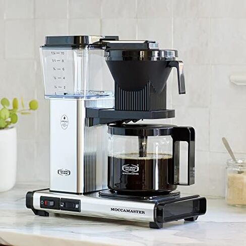 صانع قهوة Moccamaster 53944 KBGV Select 10 أكواب، أحمر بلون التفاح، 1.25 لتر، 1.25 لتر in Kuwait