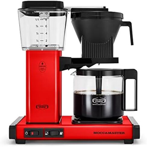 صانع قهوة Moccamaster 53944 KBGV Select 10 أكواب، أحمر بلون التفاح، 1.25 لتر، 1.25 لتر in Kuwait