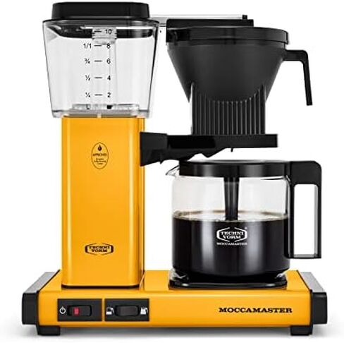 صانع قهوة Moccamaster 53944 KBGV Select 10 أكواب، أحمر بلون التفاح، 1.25 لتر، 1.25 لتر in Kuwait