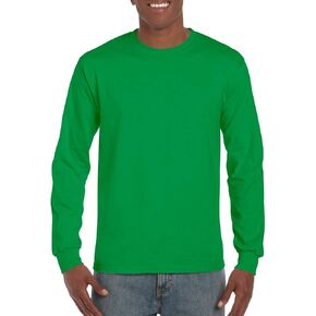 Cotton 6 oz. Long-Sleeve T-Shirt (G240) Irish Green, 4XL in Saudi Arabia