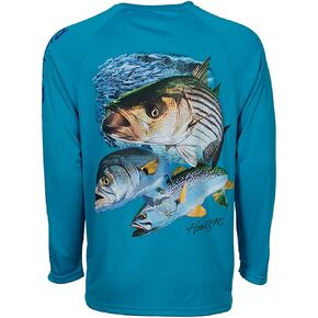 BIMINI BAY OUTFITTERS LTD قميص رجالي بأكمام طويلة من Hook M