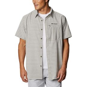 Columbia Men's Twisted Creek II Short Sleeve Shirt, Stone Green, Medium in Saudi Arabia