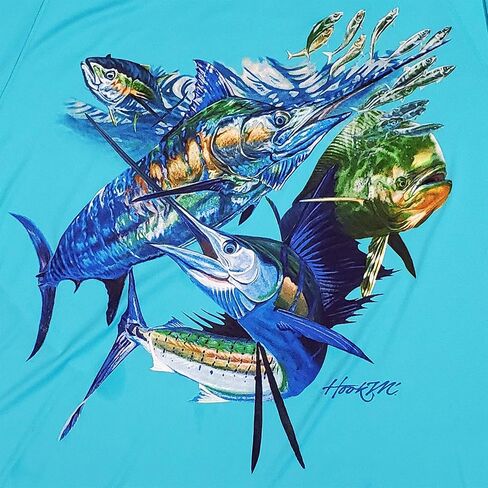 Bimini Bay Outfitters LTD Hook M' Men's Long Sleeve Fishing Shirt in Kuwait