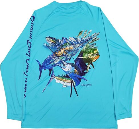 Bimini Bay Outfitters LTD Hook M' Men's Long Sleeve Fishing Shirt in Kuwait