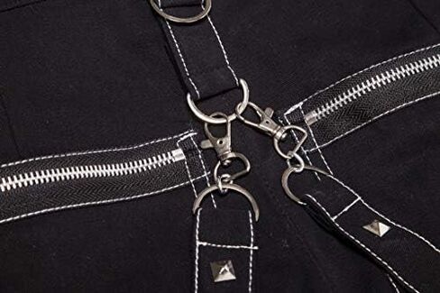 Cicilin Men's Fashion Hip Hop Rock Punk Gothic Pants Street Dance Harem Pants in Kuwait