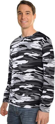 Swan Men's Fleece-Lined Long-Sleeve Thermal Tops (1 or 3-Pack) in Kuwait