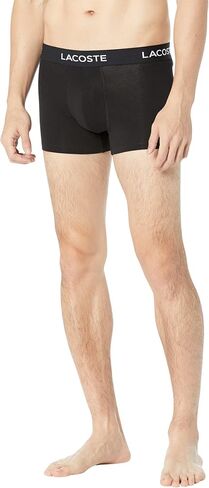 Lacoste Mens 5-Pack Regular Fit Boxer Trunk in Kuwait