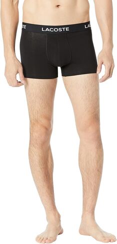 Lacoste Mens 5-Pack Regular Fit Boxer Trunk in Kuwait