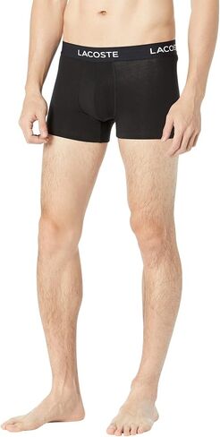 Lacoste Mens 5-Pack Regular Fit Boxer Trunk in Kuwait