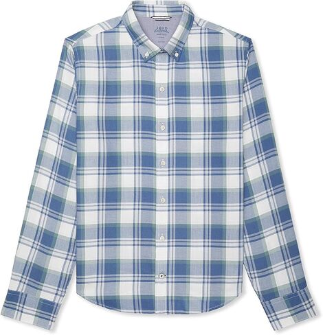 IZOD Men's Slim Fit Saltwater Long Sleeve Button Down Shirt in Saudi Arabia