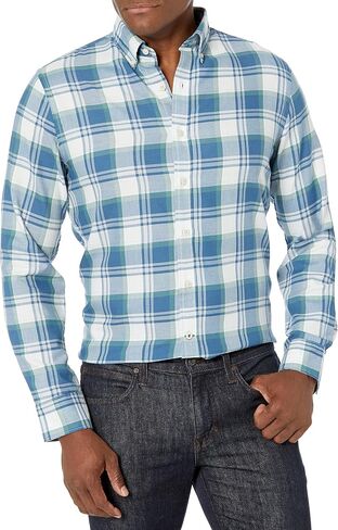 IZOD Men's Slim Fit Saltwater Long Sleeve Button Down Shirt in Saudi Arabia