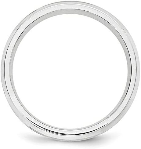 Solid 925 Sterling Silver 8mm Men's Unique Wedding Band Ring in Saudi Arabia
