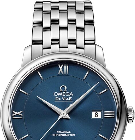 Omega De Ville Prestige Automatic Blue Dial Mens Watch 424. 10. 40. 20. 03. 001 in Kuwait