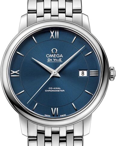 Omega De Ville Prestige Automatic Blue Dial Mens Watch 424. 10. 40. 20. 03. 001 in Kuwait