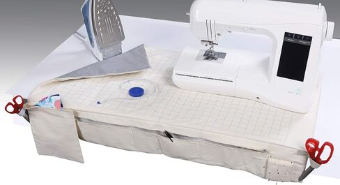 Dritz Clothing Care 82454 Deluxe Cotton Ironing Board Cover, 54 x 15-Inch , Beige in Kuwait