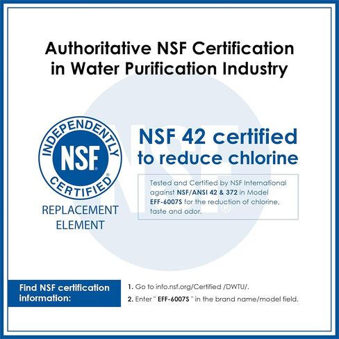 Waterdrop UKF8001 Refrigerator Water Filter 4, Compatible with Whirlpool EDR4RXD1, EveryDrop Filter 4, Maytag UKF8001AXX-750, UKF8001AXX-200, 46-9006, Puriclean II, WF-UKF8001 in Saudi Arabia
