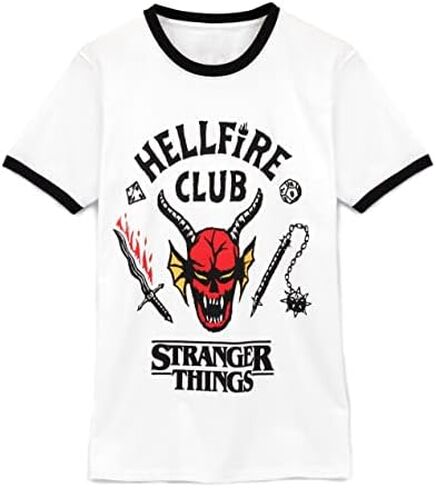 Stranger Things Hellfire Club T-Shirt Adults Mens Women Hawkins Outfit in Kuwait