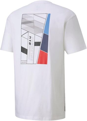 PUMA Men's Standard BMW M Motorsport Life Graphic Tee in Saudi Arabia