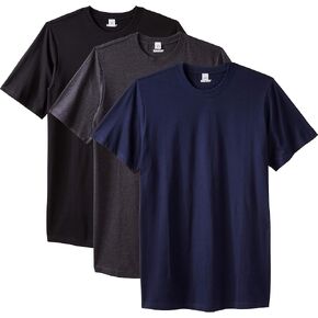 KingSize Men's Big & Tall Cotton Crewneck Undershirt 3-Pack in Saudi Arabia