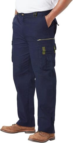 Boulder Creek by Kingsize Men's Big & Tall Expedition Ripstop Cargo Pants in Kuwait
