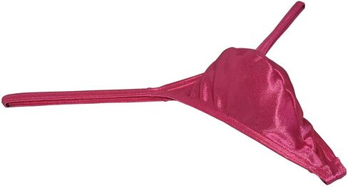 Jaxu Men's Swim Thong Slim Pouch G-String Bikini Shiny T-back in Kuwait