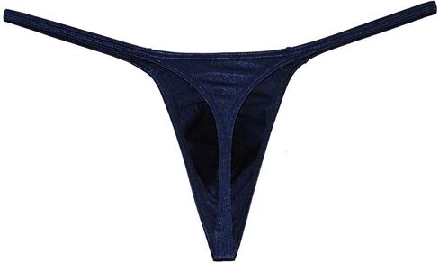 Jaxu Men's Swim Thong Slim Pouch G-String Bikini Shiny T-back in Kuwait