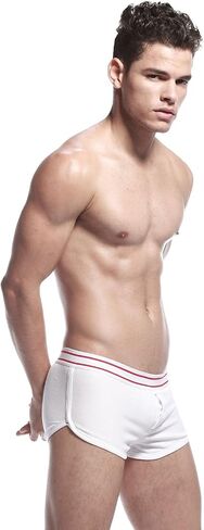 SEOBEAN Mens Low Rise Sexy Trunk Boxer Brief Short Pants Underwear in Saudi Arabia