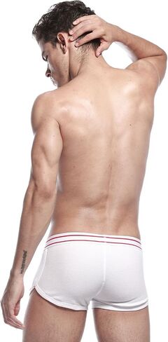 SEOBEAN Mens Low Rise Sexy Trunk Boxer Brief Short Pants Underwear in Saudi Arabia