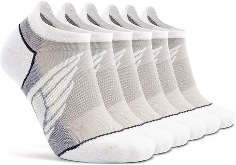 Compression Ankle Cushioned Running Sport Socks for Men Women, Busy Socks Low Cut Arch Support Tab Athletic Socks 3 Pairs in Saudi Arabia