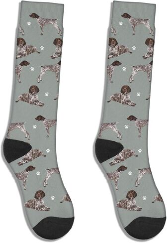 Subvise Funny Dog Crew Socks,Personalized Pet Athletic Winter Socks for Men Women in Saudi Arabia