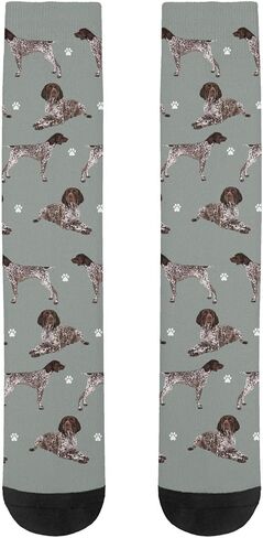 Subvise Funny Dog Crew Socks,Personalized Pet Athletic Winter Socks for Men Women in Saudi Arabia