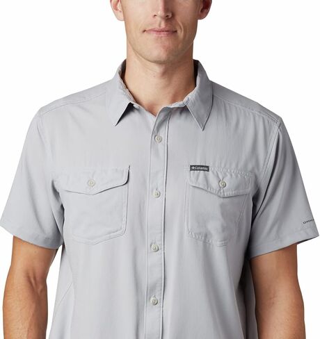 قميص بأكمام قصيرة سادة مطبوع عليه Columbia Utilizer Ii in Kuwait