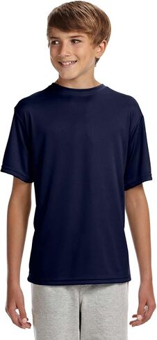 A4 Youth Cooling Performance Crew Short Sleeve Tee in Saudi Arabia