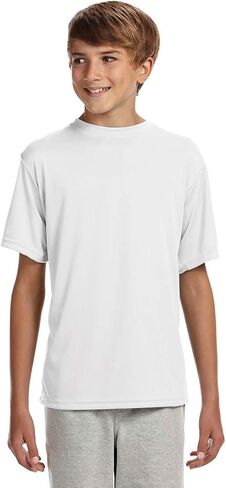 A4 Youth Cooling Performance Crew Short Sleeve Tee in Saudi Arabia
